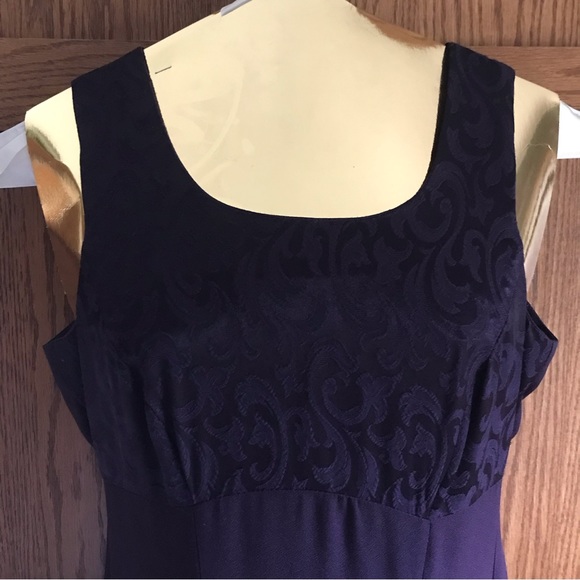 Be Smart Plum Tank Dress with Matching Shrug - Picture 6 of 9